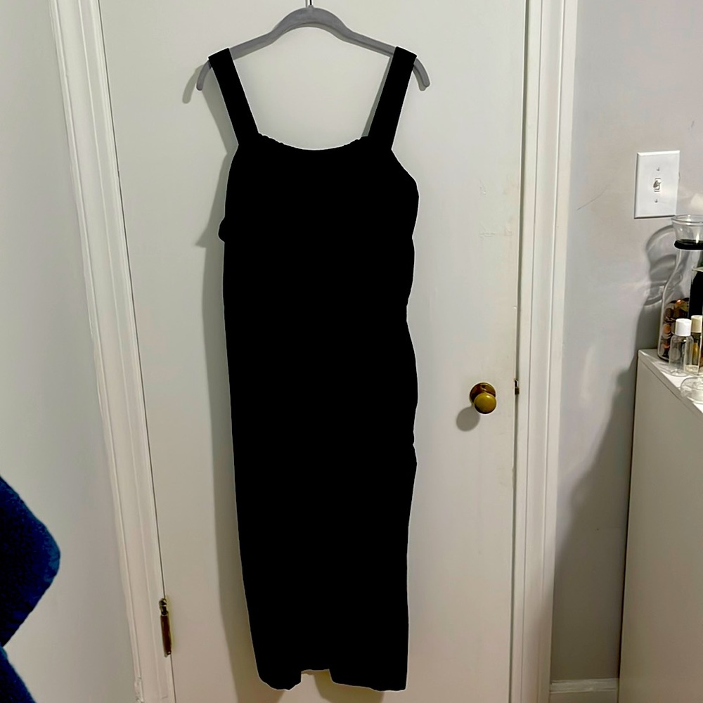 Black, pant suit, L